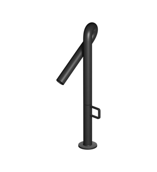 Смеситель для раковины Wonzon & Woghand Loop WW-112-00-508 черный матовый