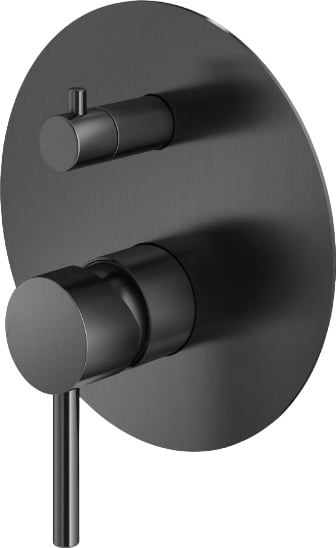 Встраиваемый смеситель Plumberia Selection Ixo KIT1901NO С ВНУТРЕННЕЙ ЧАСТЬЮ, матов
