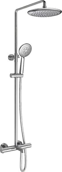 Душевая стойка Vincea Desire VSFS-1D1TCH, с термостатом, хром