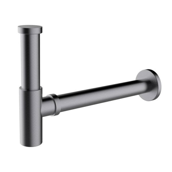 Сифон для раковины Clever Elegance 61976, оружейная сталь