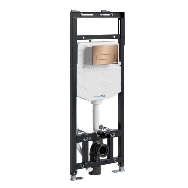 Инсталляция с кнопкой Wasserkraft Альме (Alme) 15TLT.010.ME.RG03