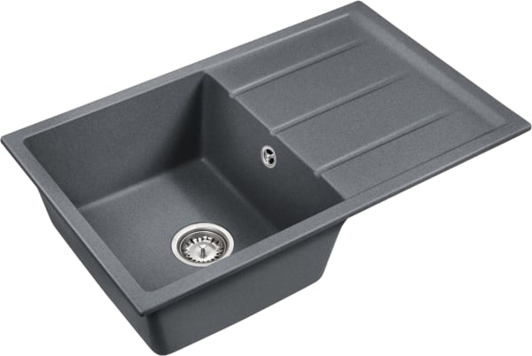 Мойка кухонная Emar Quartz EMQ-1800.Q, антрацит