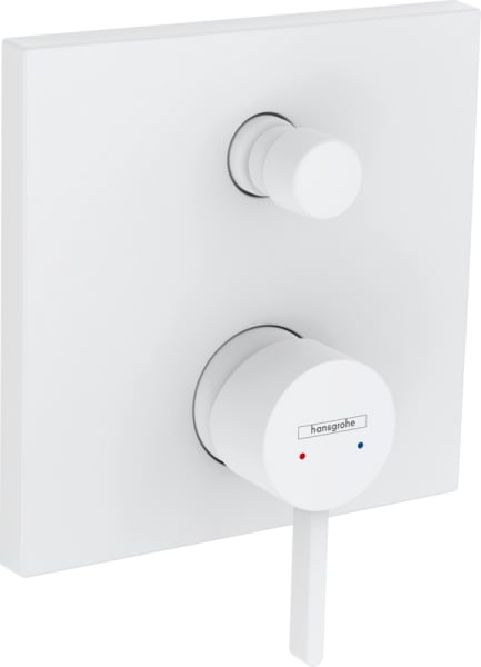 Встраиваемый смеситель Hansgrohe Finoris 76415700 матовый белый