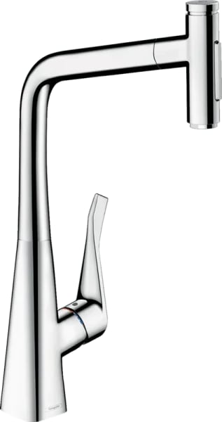 Смеситель для кухни Hansgrohe Metris Select M71 73816000 хром