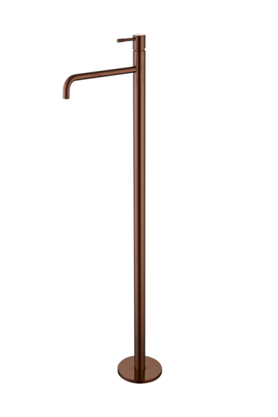 Напольный смеситель для раковины Boheme Uno 107-BRB brushed bronze
