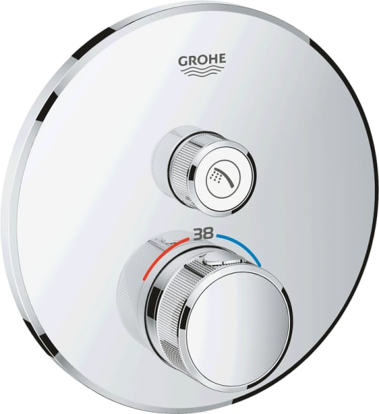 Термостатический смеситель встраиваемый Grohe Grohtherm SmartControl 29118000 для душа