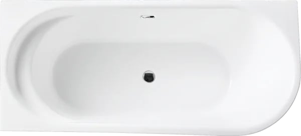 Акриловая ванна BelBagno 170x80 см, левая, BB410-1700-780-L
