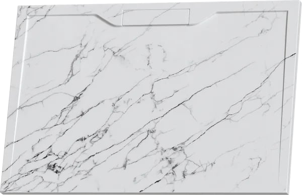 Поддон для душа RGW Stone Tray STE MW 100x90, белый мрамор