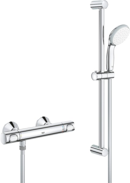 Термостатический смеситель Grohe Precision Flow 34841000 с душевым гарнитуром