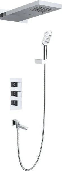 Душевой комплект Timo Petruma SX-5079/00SM, С ВНУТРЕННЕЙ ЧАСТЬЮ, хром
