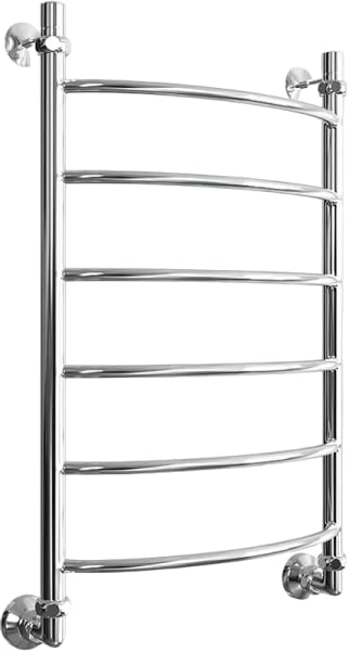 Полотенцесушитель водяной Двин R 80/50 К1, 1"-1/2" полированный хром
