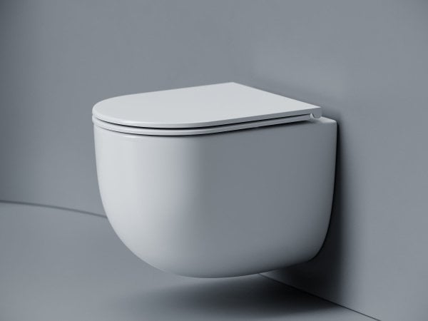 Унитаз подвесной Ceramicanova Voga CN4012T белый 