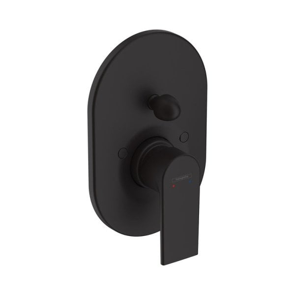 Встраиваемый смеситель Hansgrohe Vernis Shape 71458670, матовый черный