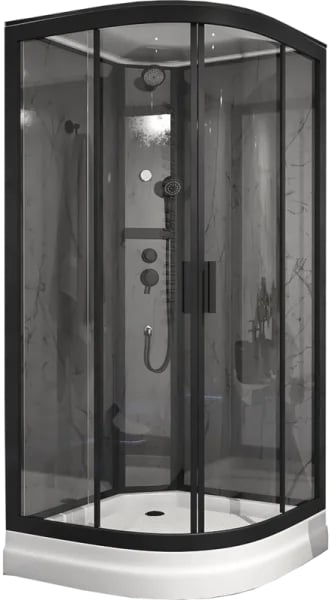 Душевая кабина Timo Premium ILMA 909 Black