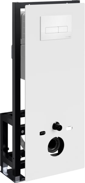 Система инсталляции для унитазов Wasserkraft Glan 66TLT.010.ME.WH.WH03, с кнопкой смыва белой