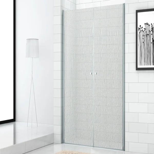 Душевая дверь в нишу Cezares Eco ECO-O-B-2-90-P-Cr стекло punto