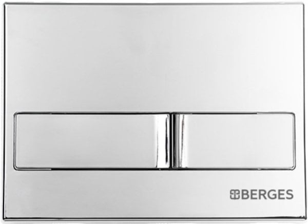 Кнопка смыва Berges Novum L3 хром, глянец