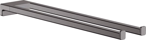 Полотенцедержатель Hansgrohe AddStoris 41770340 шлифованный черный хром