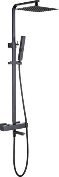 Душевая стойка Allen Brau Infinity 5.21029-31, черный матовый
