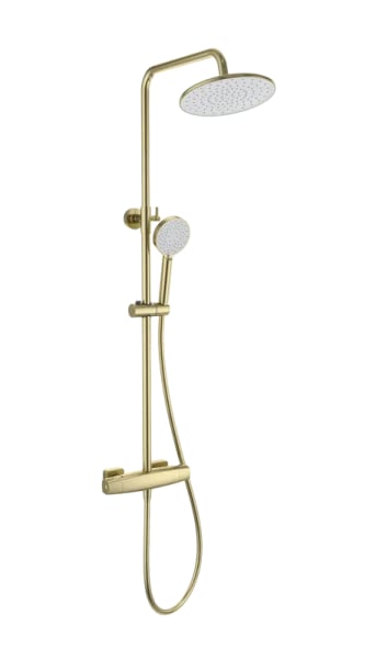 Душевая стойка Wonzon & Woghand NEO WW-B3035-A-BG, брашированное золото