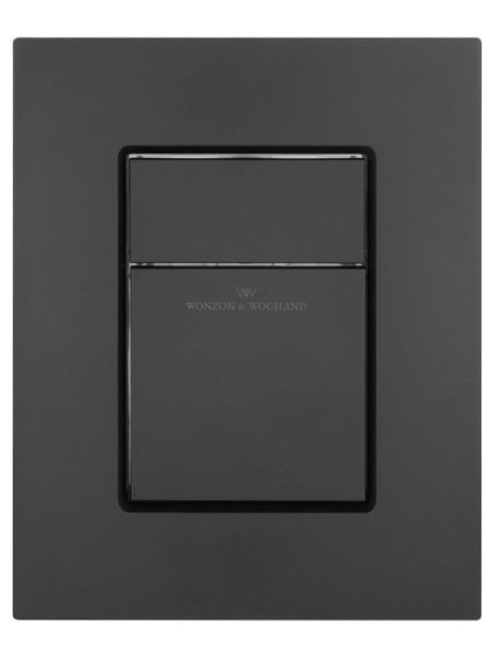 Кнопка смыва для инсталляции Wonzon & Woghand WW-IB256-MB пластик, цвет матовый черный