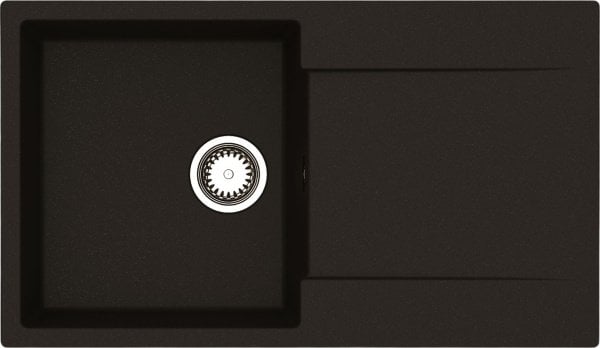 Мойка кухонная Reginox Amsterdam 10 3,5" black silvery
