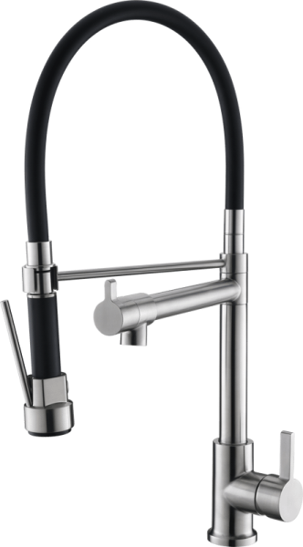 Смеситель для кухни BelBagno BB-LAM50-IN с гибким изливом