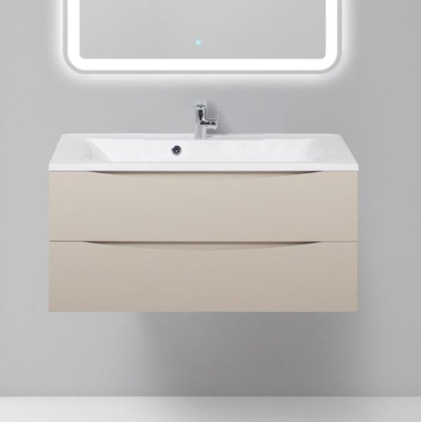 Тумба под раковину без столешницы BelBagno Marino 100 crema opaco