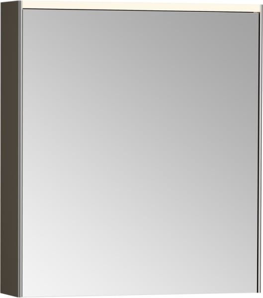 Зеркало-шкаф VitrA Core 60 L с подсветкой, антрацит