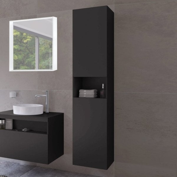 Шкаф-пенал для ванной Keuco Stageline 32831 R, вулканит