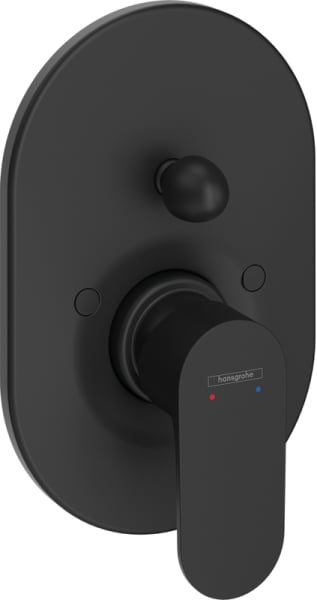 Встраиваемый смеситель Hansgrohe Rebris S 72449670 черный матовый