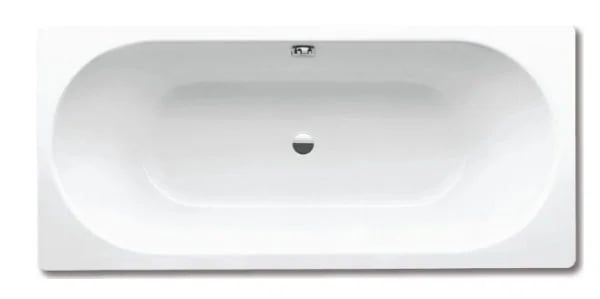 Стальная ванна Kaldewei Classic Duo 291000013001 без опоры 180x80 см, пристенная, белая, с самоочища