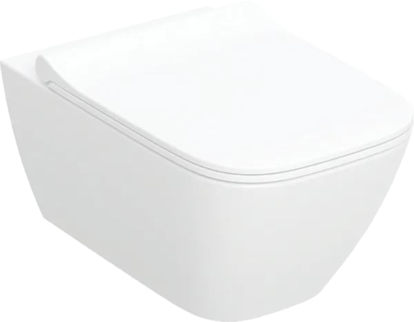 Унитаз подвесной Geberit Smyle Square 500.685.01.1
