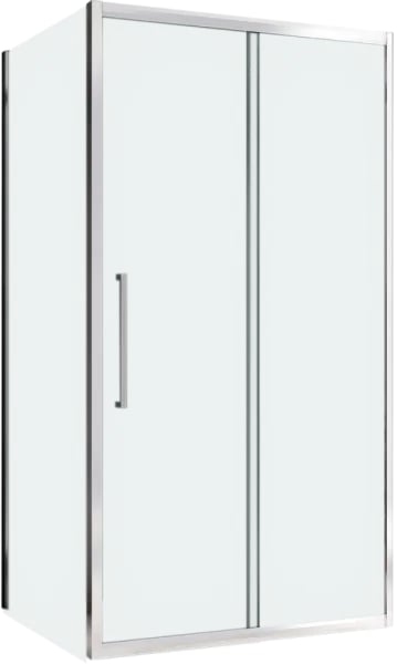 Душевой уголок Abber Schwarzer Diamant AG30160H-S60 160x60, профиль хром, стекло прозрачное