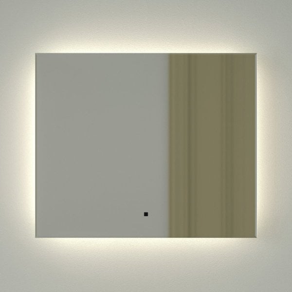 Зеркало Defesto Glow DF 2503RH 60х50 с LED-подсветкой, 4 500 K, инфракрасный выключатель