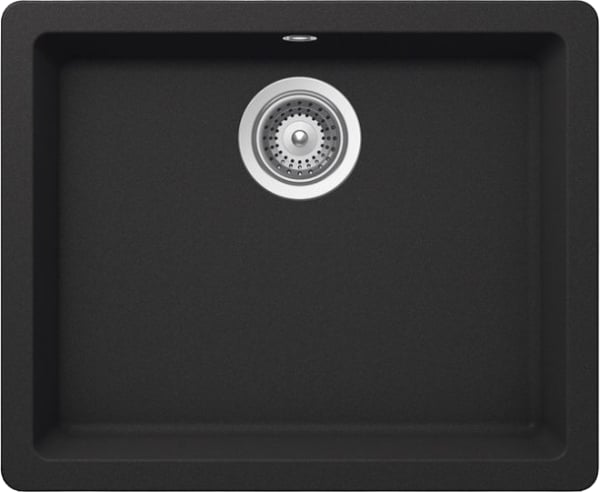 Мойка кухонная Schock Quadro 700517U 60 Cristalite оникс