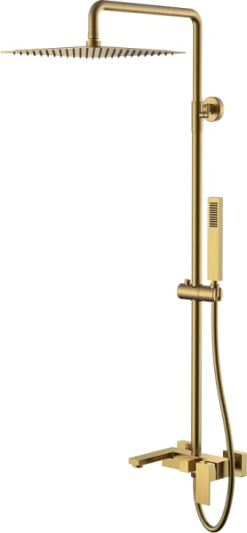 Душевая стойка Boheme Qubic 478-BR, bronze