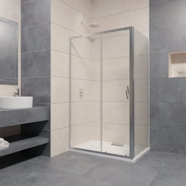 Душевой уголок RGW Passage PA-016+80 см (180-183)x80x195 профиль хром, стекло прозрачное