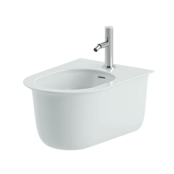 Биде подвесное ArtCeram Chic CHB001 01 00, глянцевое белое