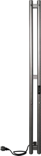 Полотенцесушитель электрический Indigo Style LSE120-10GFMRt graphite metallic