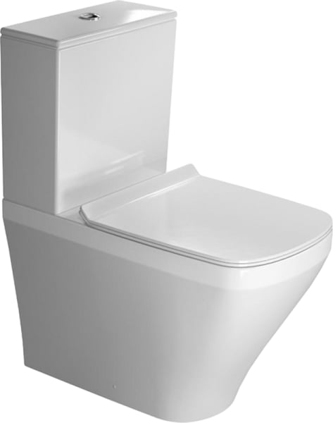 Унитаз-компакт напольный Duravit DuraStyle 215509 сиденье 0063790000 с микролифтом