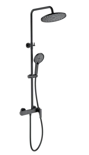 Душевая стойка Wonzon & Woghand WW-B3517-MB, матовая черная