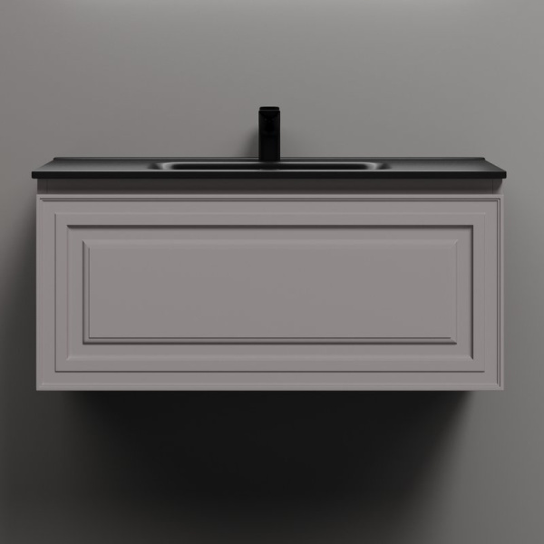 Тумба с раковиной Sancos Very 90 doha soft, раковина CN7002MB