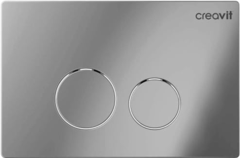 Кнопка смыва Creavit Terra GP9004.00 хром глянец