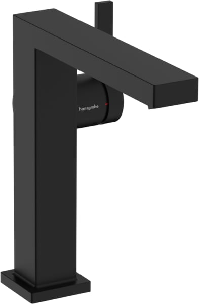 Смеситель для раковины Hansgrohe Tecturis E 150 Fine 73040670 матовый черный