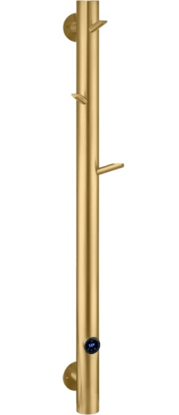 Полотенцесушитель электрический Boheme Uno 724 150x20, матовое золото