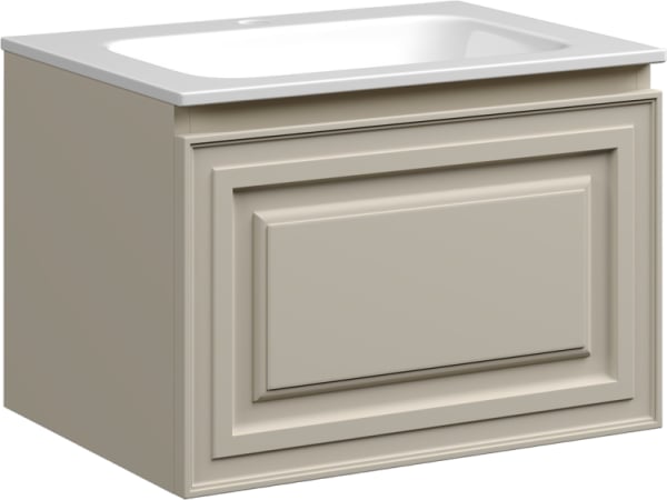 Тумба под раковину Sancos Very 60 подвесная Beige soft (капучино), VR60CE