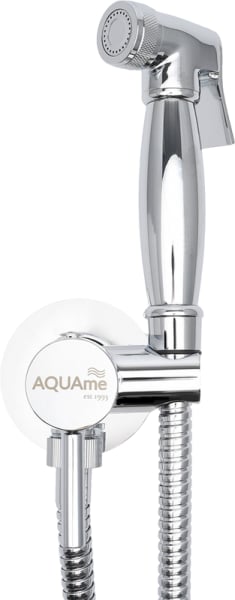 Гигиенический душ AQUAme AQM6010CR со смесителем, С ВНУТРЕННЕЙ ЧАСТЬЮ, хром