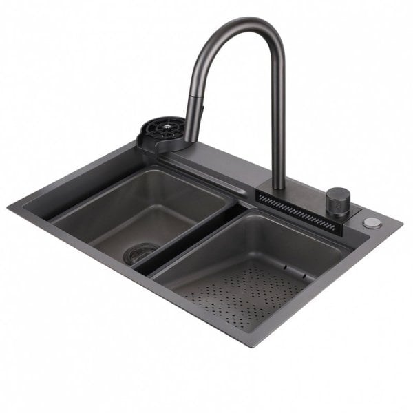 Мойка кухонная Abber Wasser Kreis AF2194NG никель