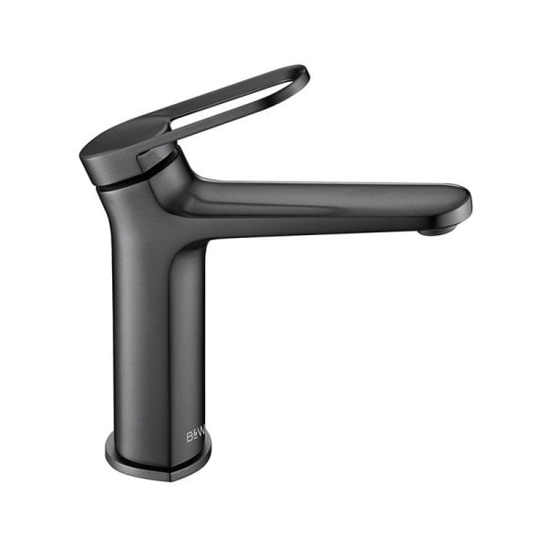 Смеситель для раковины Black&White Gravity 7109GM gun metal